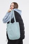 Zoozie Bags Bolso Tote de Gabardina Azul